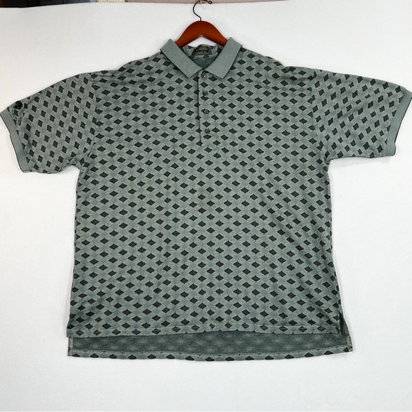 Descente Golf collection men’s short sleeve polo shirt - Picture 2 of 11